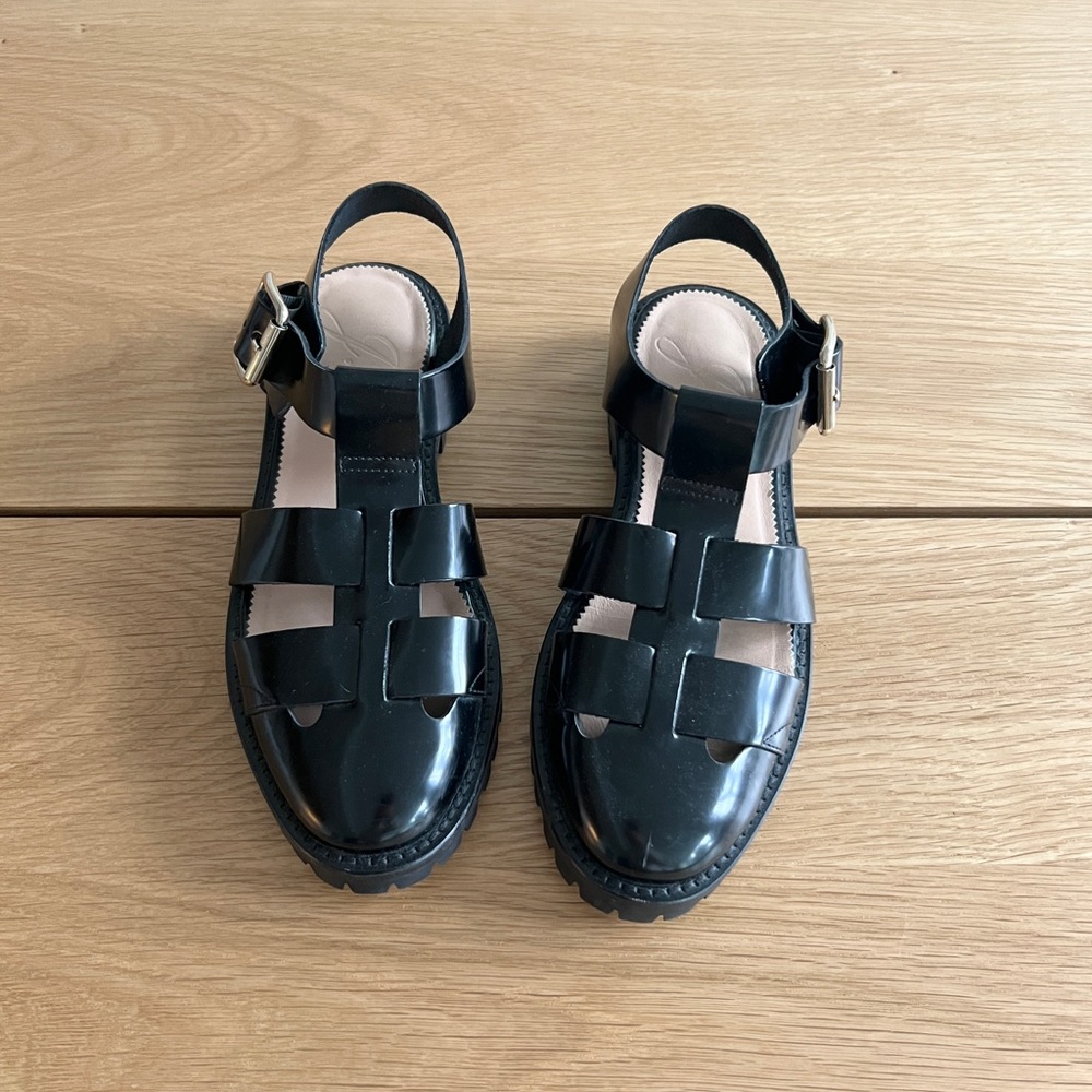 JCrew lug sole fisherman sandals